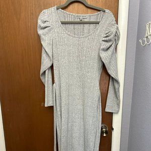 Gray Sweater Dress